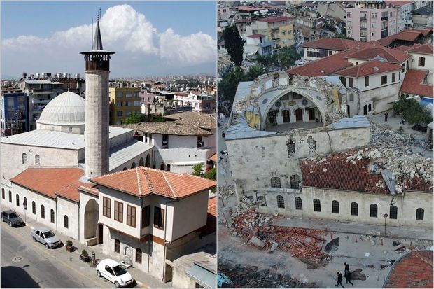 zelzele-hatayda-tarixi-yerleri-mehv-etdi-14-esrlik-mescid-dagildi-foto-video